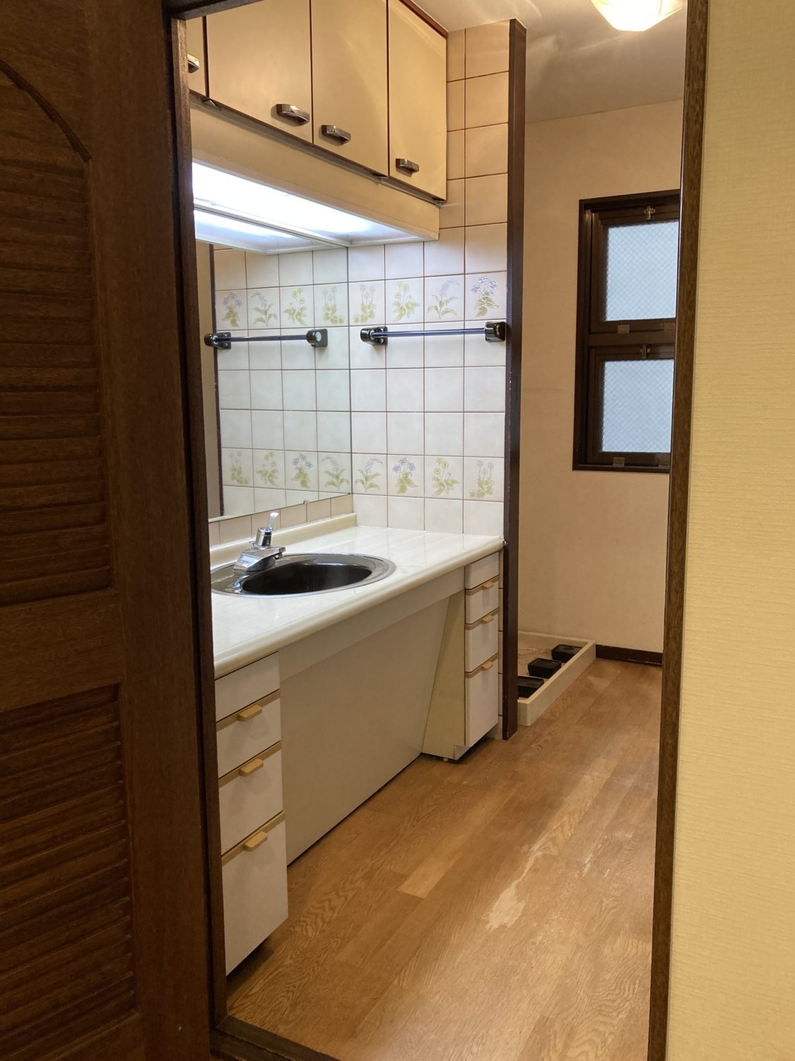 洗面リフォーム マンションBefore