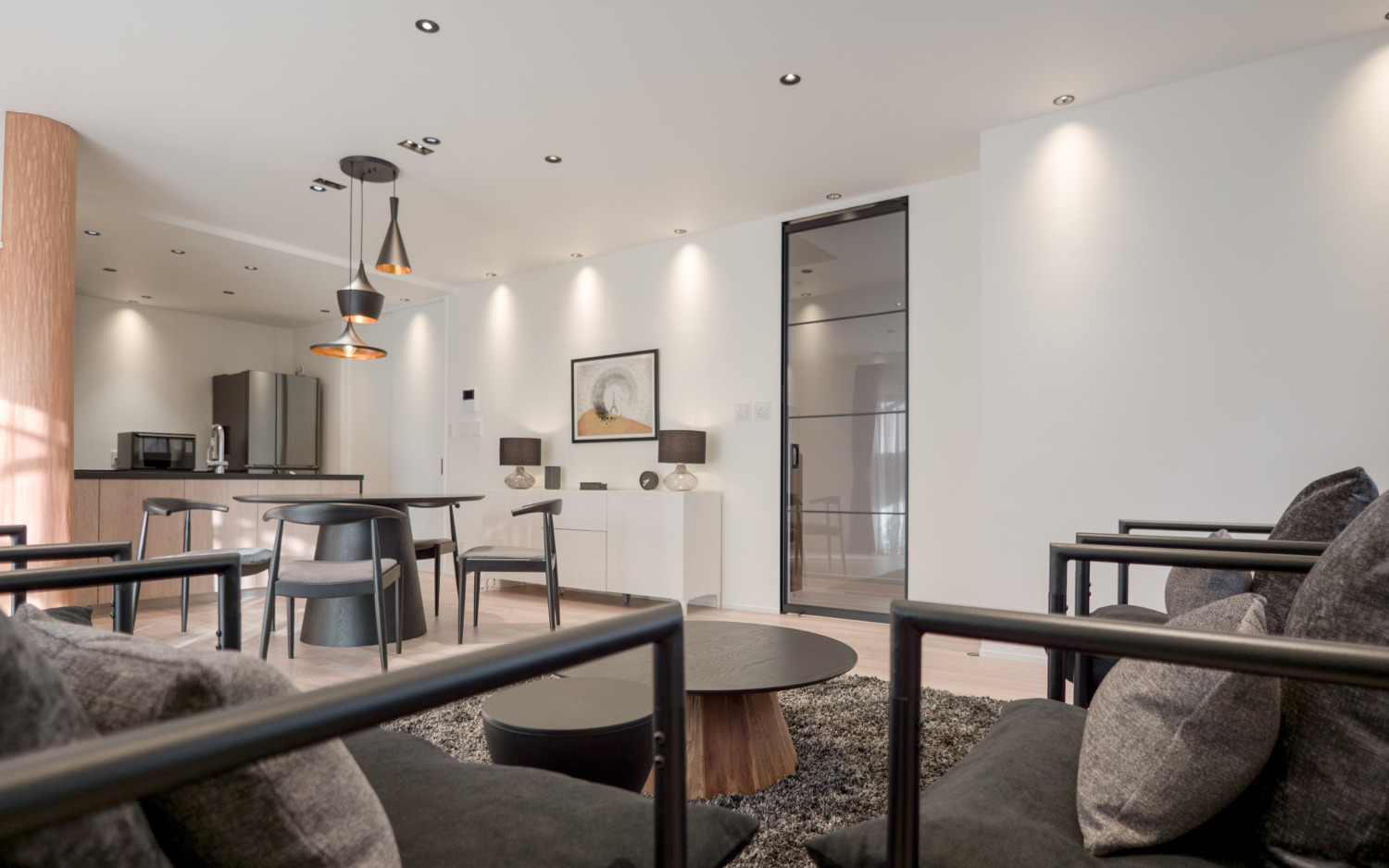 #リビングリフォーム #ブラックインテリア