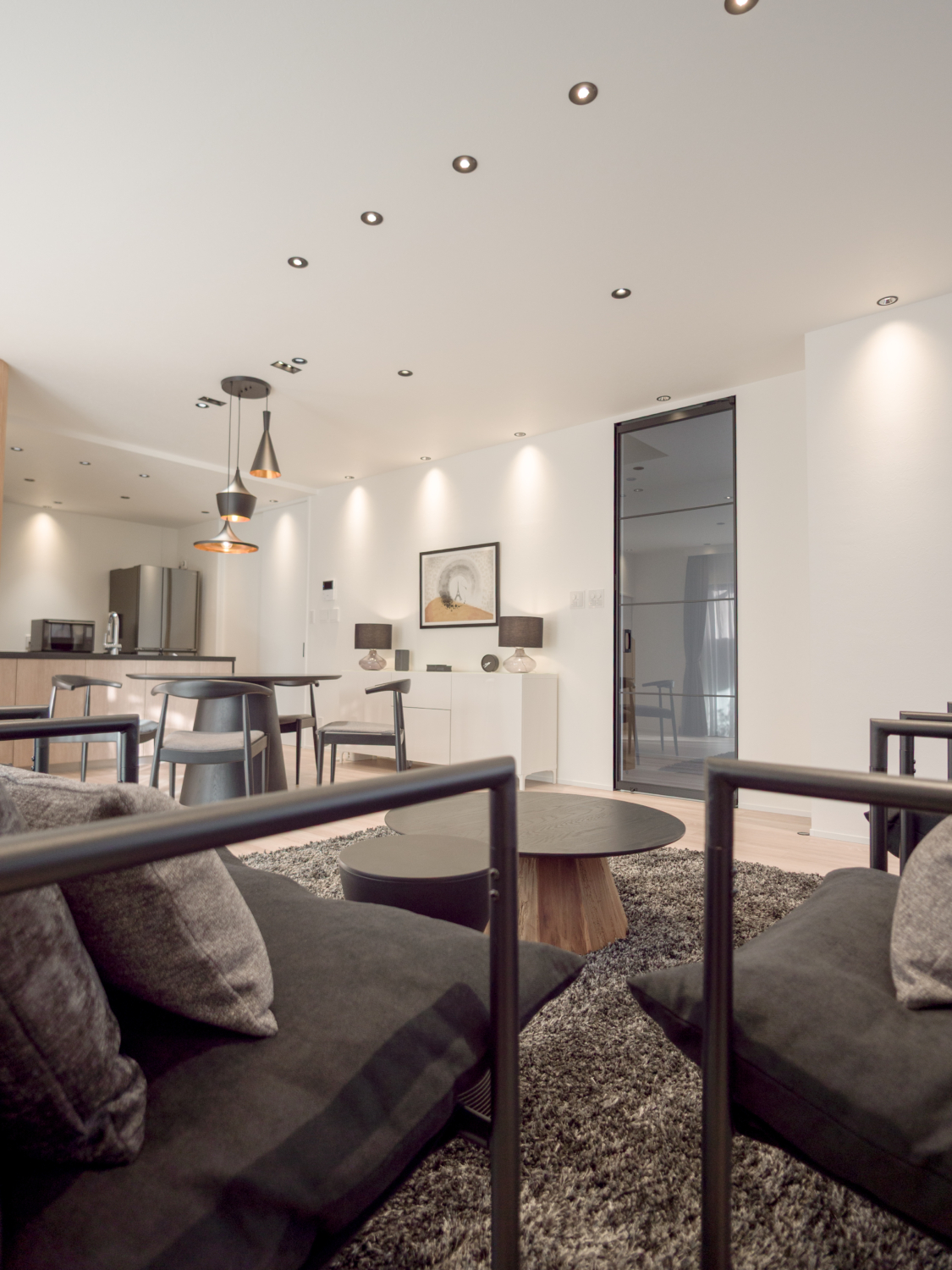 #リビングリフォーム #ブラックインテリア