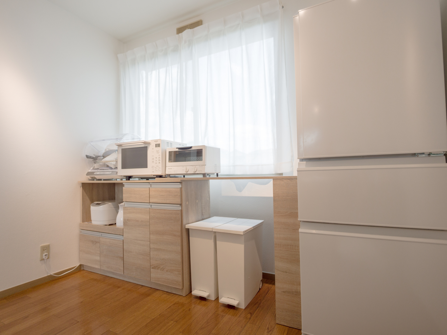 シャビーナチュラル　キッチンインテリア