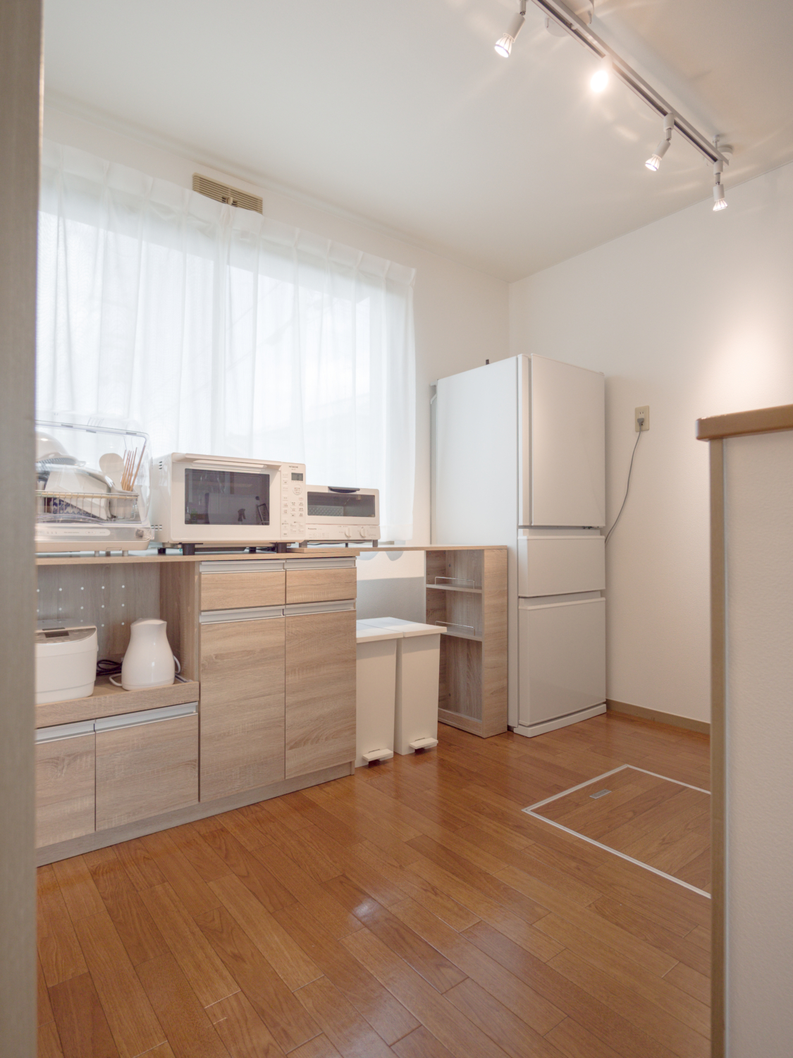 シャビーナチュラル　キッチンインテリア